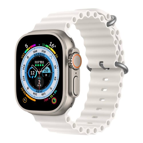 Oceán Apple Watch Szíj Fehér, 38, 40, 41mm