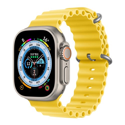 Oceán Apple Watch Szíj Sárga, 38, 40, 41mm