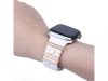 Apple Watch Szíj dekoráció, óraszíj ékszer - betűk A, Ezüst