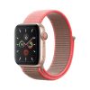 Szövet Apple Watch Szíj Neon Pink, 38, 40, 41mm