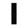 Szövet Apple Watch Szíj Fekete, 42, 44, 45, 49mm