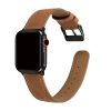 Leather Strap Apple Watch Bőr Szíj Barna, 38, 40, 41mm