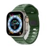 TrailBlazer Szilikon Apple Watch Szíj Zöld, 42, 44, 45, 49mm